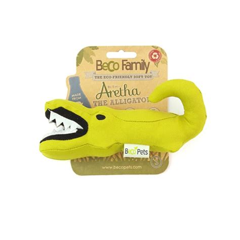 Beco Soft Aretha The Alligator Toy with Squeeker for Dogs – Wagr Petcare