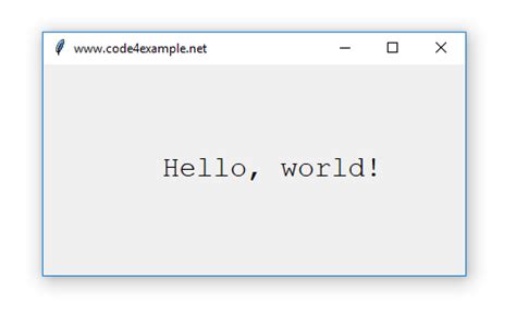 Image result for Python GUI HelloWorld