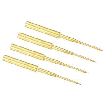 PATIKIL 1mm Test Probe Pins, 4 Pcs Copper Multimeter Test Lead ...
