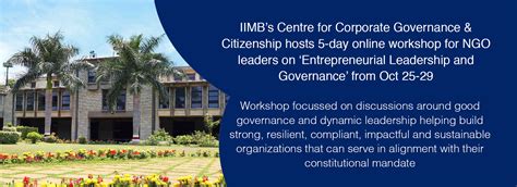 IIMB CCGS | Centre for Corporate Governance and Sustainability