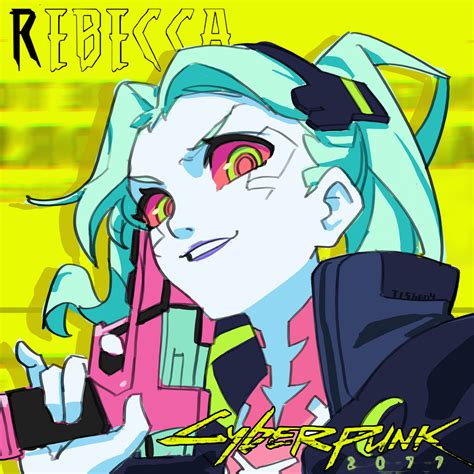 ArtStation - Rebecca-Cyberpunk: Edgerunners