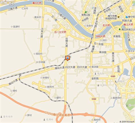 南宁市江南区地图