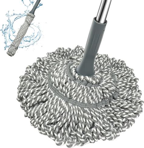 Amazon.com: BOOMJOY Self Wringing Mop for Floor Cleaning, Long Handled ...