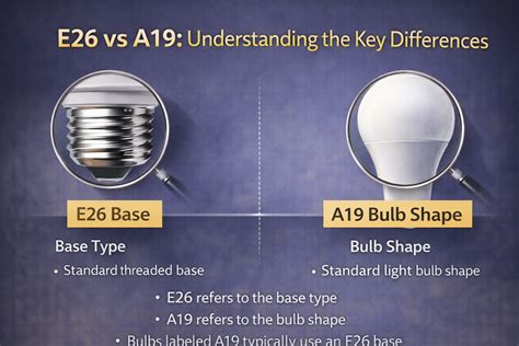 E26 vs A19 Lamp Differences – Stars and Stripes Lighting