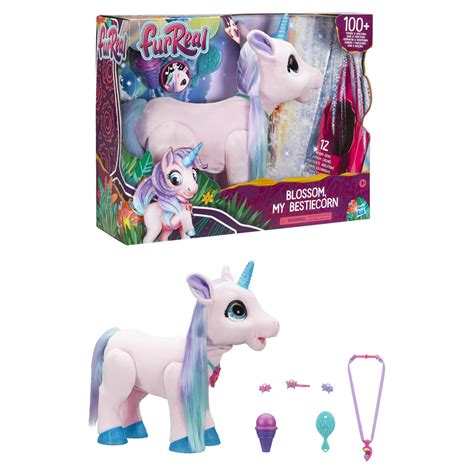 furReal Blossom My Bestiecorn Interactive Plush Pet India | Ubuy