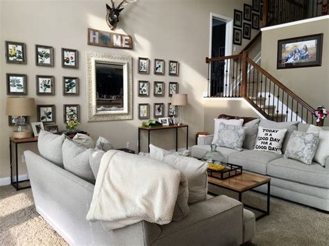 2 loveseats in living room