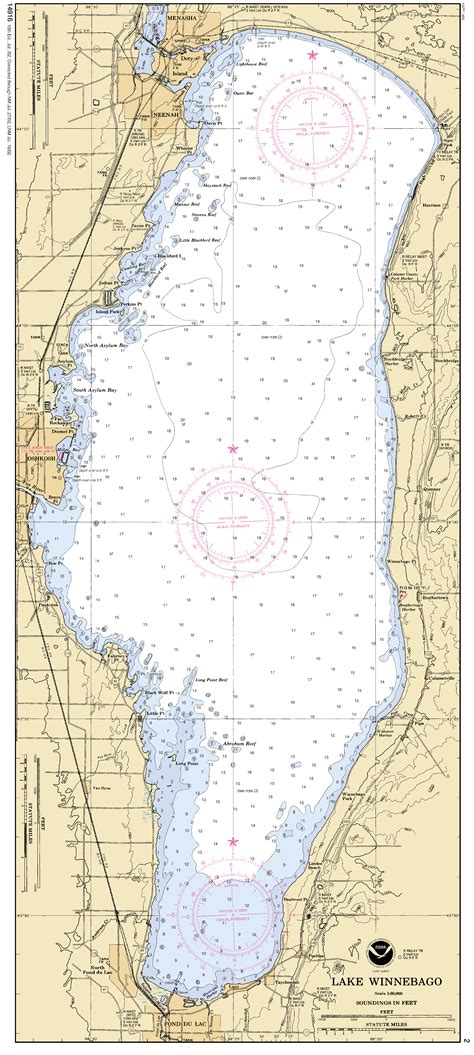 Lake Winnebago Map Depth at Rick Scott blog