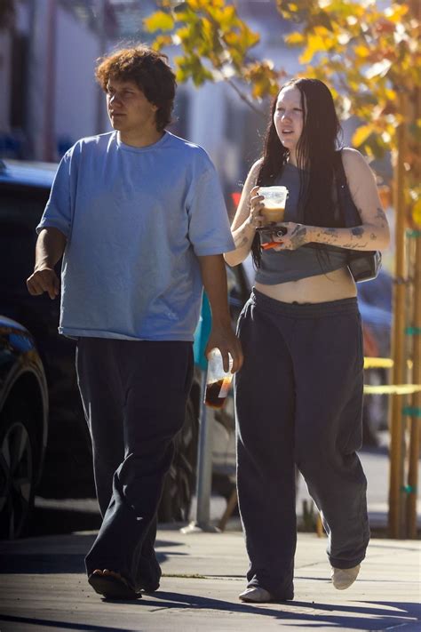 Noah Cyrus and Her Fiancé Pinkus Out in West Hollywood 10/23/2023 ...