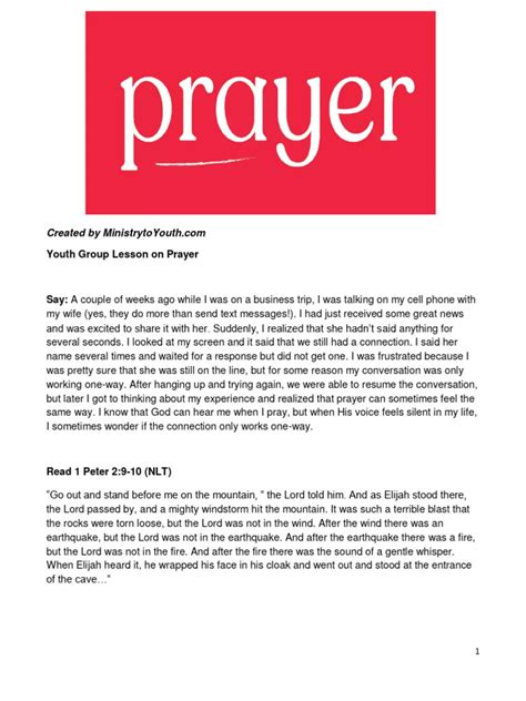 Image result for Study Format for Lesson On Prayer
