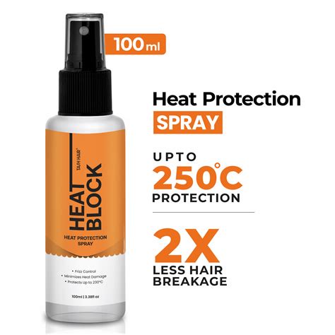 Tash Hair Heat Protection Spray 100 ML- HeatBlock – Tashhair