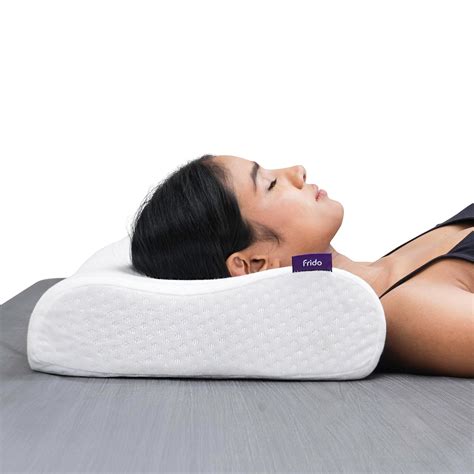 Frido Ultimate Cervical Neck Pillow for Pain Relief Sleep | Improves ...