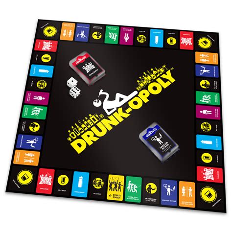 Imagination Games Drunk-opoly Adult Drinking Board Game & Reviews | Wayfair