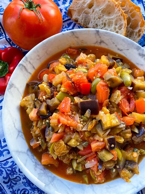 Authentic Sicilian Eggplant Caponata Recipe at Grace Brentnall blog