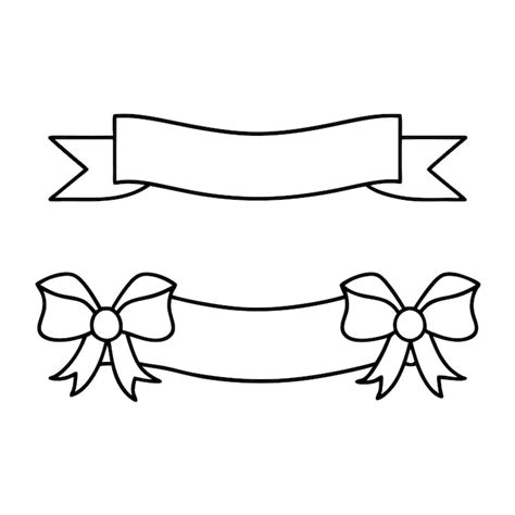 Ribbon silhouette Images - Free Download on Freepik
