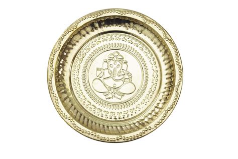 Spillbox Traditional Handcrafted Brass Puja | Pooja Thali | Arati ...