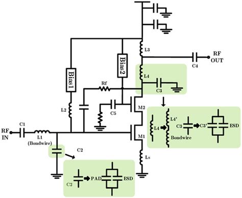 Analysis and Design of a Wideband Low-Noise Amplifier with Bias and ...