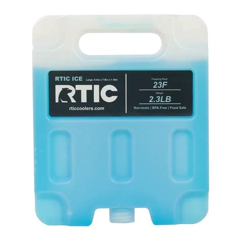 RTIC Ice Pack, Large 2 Pack, Refreezable and Reusable, Cooler Ice ...