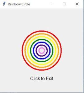 Graphics Program in Python 的图像结果