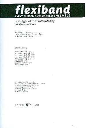 Buy Last Night of the Proms. Flexiband (s&p) Book Online at Low Prices ...