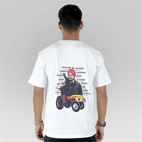 Sidhu Moosewala Goat Oversized T-Shirt – CIVIES