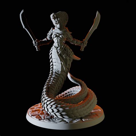 Four Yuan-ti Abomination Miniatures for D&D Dungeons and - Etsy UK