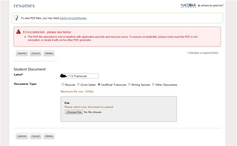 So I download my unofficial transcript from SIS as a PDF (default ...