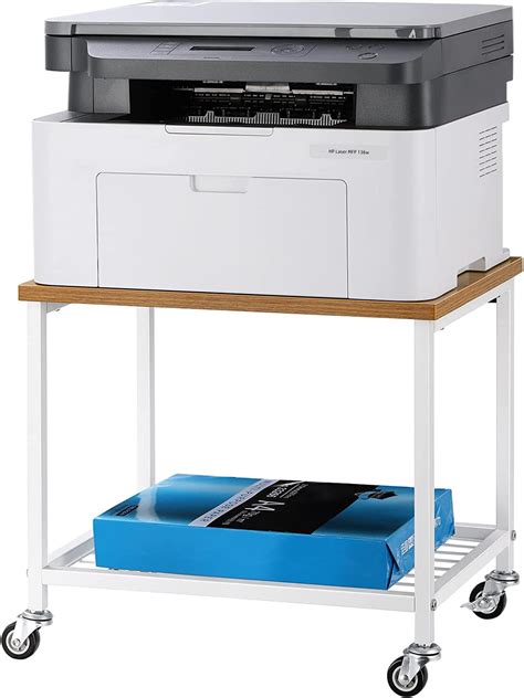 INDIAN DECOR 65201 Under Desk Printer Stand Desktop Printer Stand Home ...