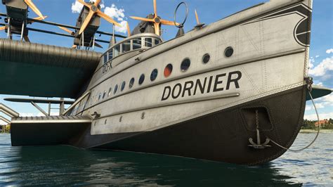 Microsoft Flight Simulator Releases Native Legend 12: The Dornier Do X Flying Boat – GamerGog