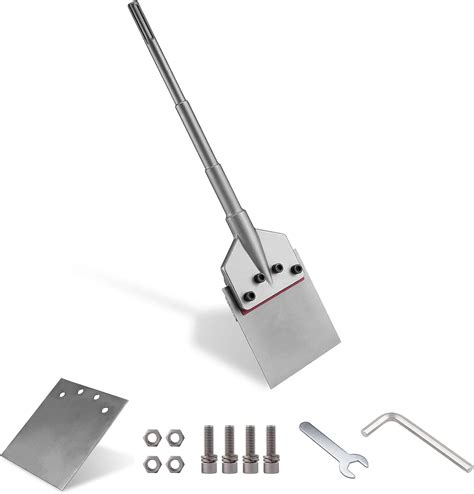 VIAVIC SDS MAX Floor Scraper, with 2 Pcs 6" Heavy Duty Blade & 25 ...