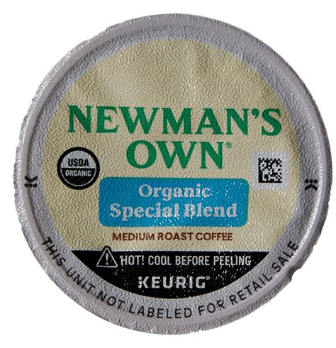 Newman's Own Coffee Organic Special Blend Medium-Roast, Keurig K-Cup ...
