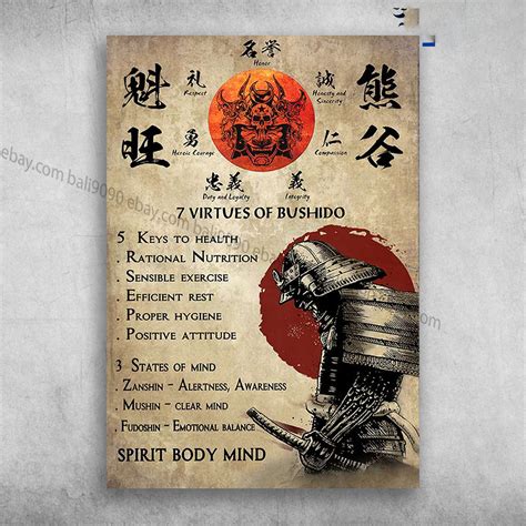 7 Virtues Of Bushido