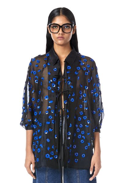 HANDCRAFTED BOUQUET TIE-UP SHIRT – Dhruv Kapoor