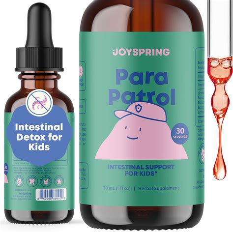 Amazon.com : JoySpring Kids' Liquid Cleanse - Natural, Alcohol-Free Detox Cleanse for Digestive ...