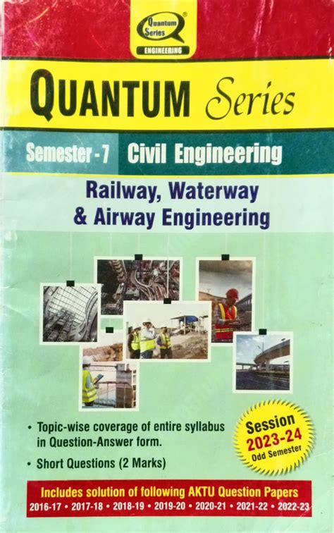 Quantum Series Railway Waterway and Airway Engineering KCE070 AKTU ...