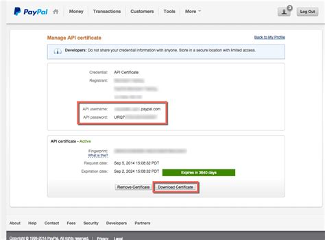 PayPal API Signature 的图像结果