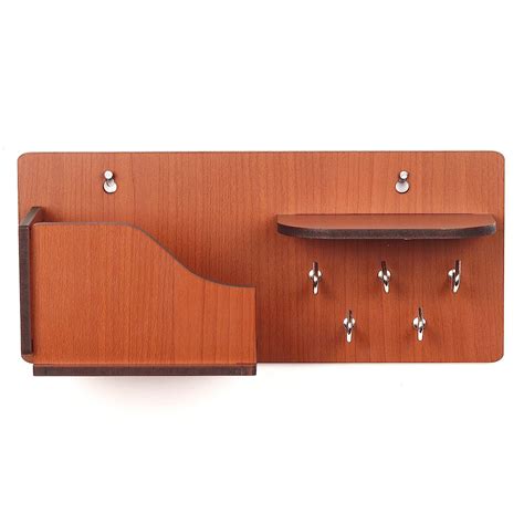Sehaz Artworks Wall Décor | Room Décor | Wooden Key Holder (7 Hooks ...