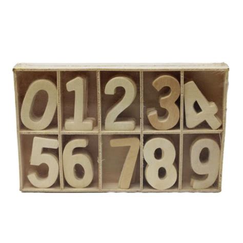 Arteria. Wooden Numbers