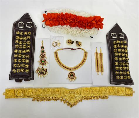 Bharatanatyam Dance Set – Jewel9Collections