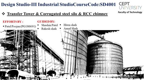 Design of industrial strucutre | CEPT - Portfolio