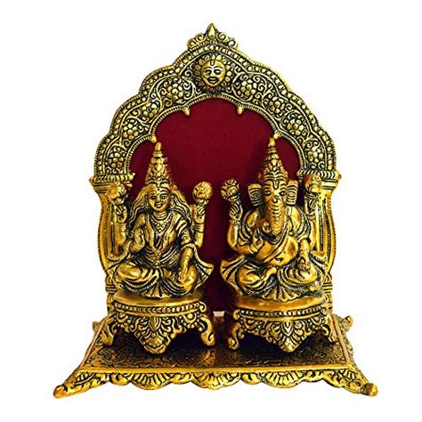 Buy KAANUS Diwali Pooja Laxmi Ji & Ganesha Statue |Diwali laxmi Pooja ...