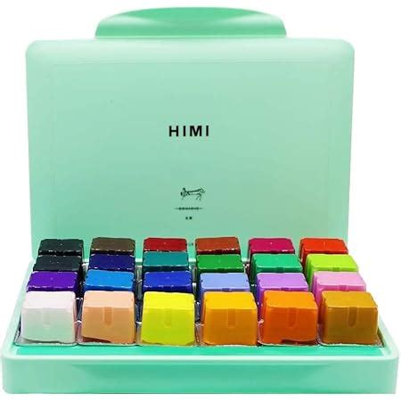 THOOVI HIMI Gouache Paint Set, 56 Colours, 30 ml Jelly cups, with ...