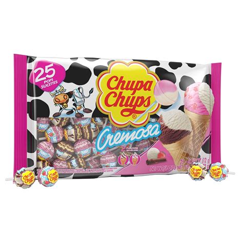 Chupa Chups 1 bag Cremosa Lollipops Candy 2 Ice India | Ubuy