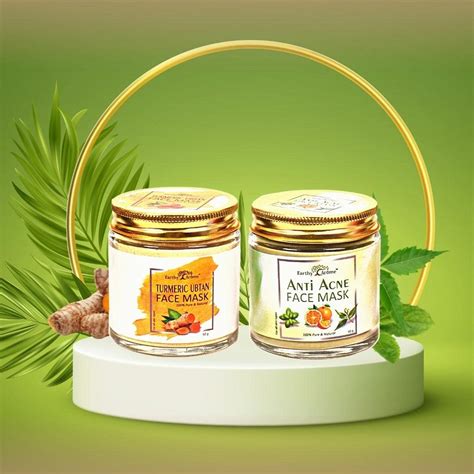 Buy EARTHY AROME Acne Vanishing Combo| Turmeric Ubtan & Anti Acne Face ...