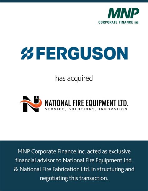Ferguson Enterprises, Inc. (NYSE: FERG) has acquired National Fire ...