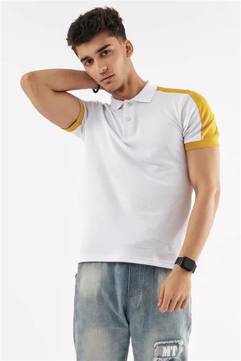 Men's Performance Polo Shirt White