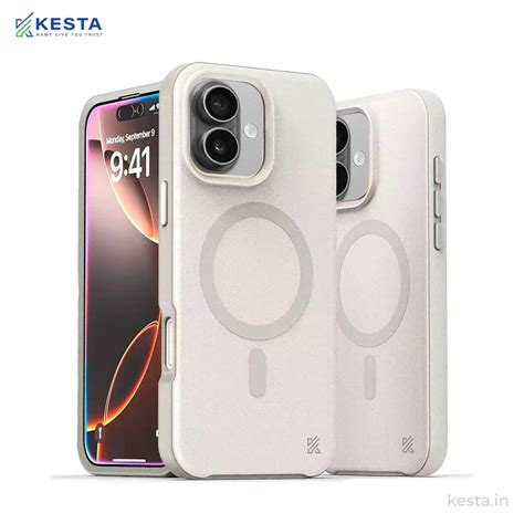 iPhone 16 Plus Cover - MagArmour Desert Hybrid Case (Grip + Gloss ...