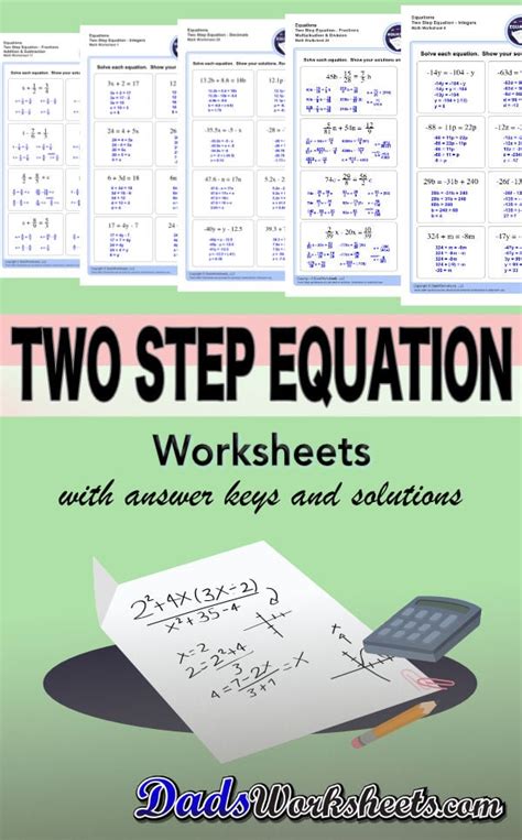 Image result for Two-Step Equations That Equal 8