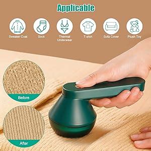 Buy JICOOT Fabric Shaver, Electric Lint Remover, USB Rechargeable ...