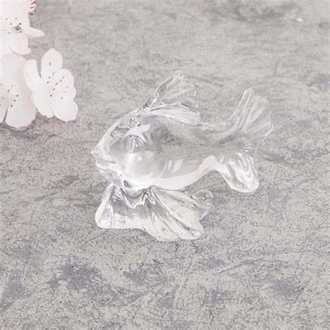 Buy Cosmos Glass Fish Figurine from Home Centre at just INR 499.0