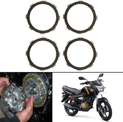 Autofy Aluminium Clutch Plates For TVS Victor/ Star City/ Star Sports ...